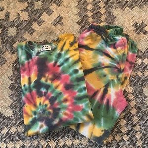 MAX ROUX TIE DYE TRACKSUIT